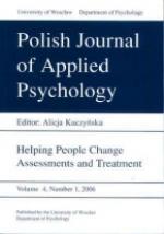 Polish Journal of Applied Psychology. Personality and cognitive characteristics in everyday role functioning